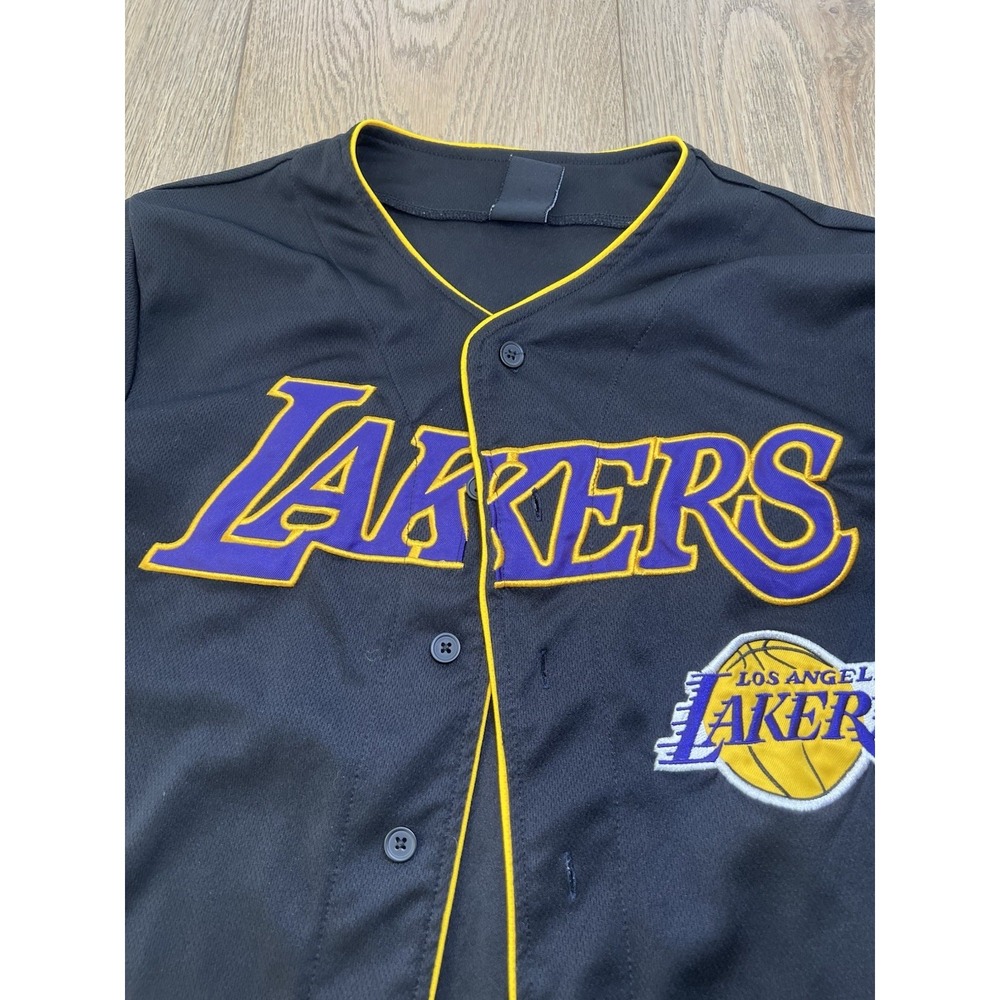 Los Angeles‎ Lakers Baseball Style Jersey Size Extra Small Ultra Game Brand